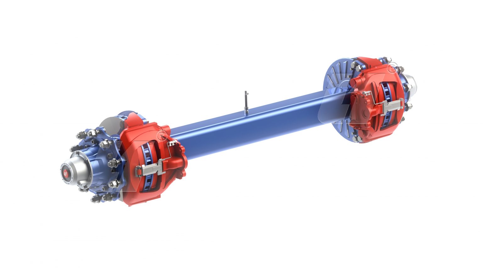 Disk Brake Axle – L1 Axle – Trailer axle for semi-trailer, Customized ...